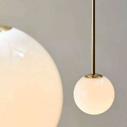 Hailie Modern Minimalism Glass Pendant Light Dining Room Bedroom