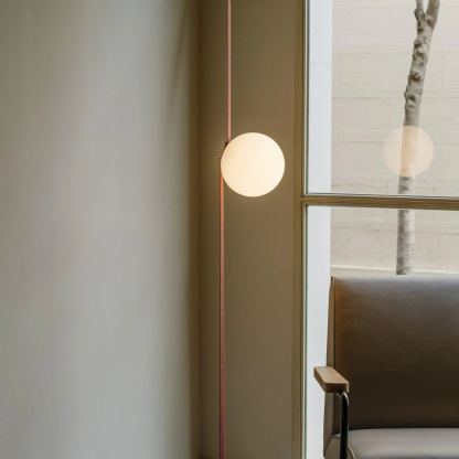 Valentina Modern Unusual Leather Canvas Pentand Light Living Room Bedroom