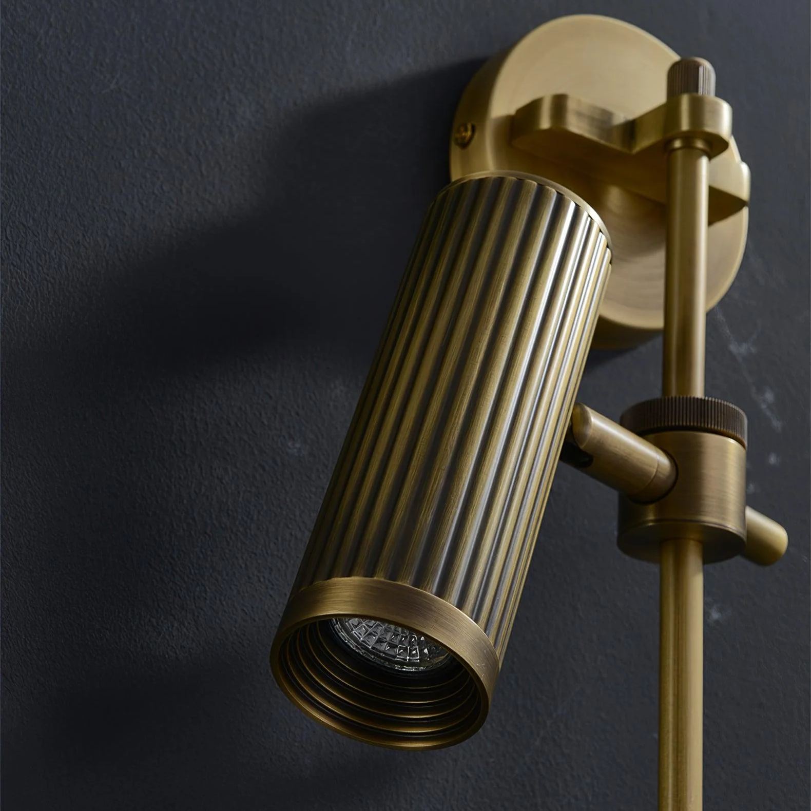 Edge Modern Industrial Metal Wall Light Bedroom Living Room