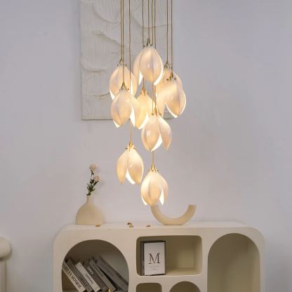 Carins Modern Unusual Ceramic Pendant Light Living Room Hallway