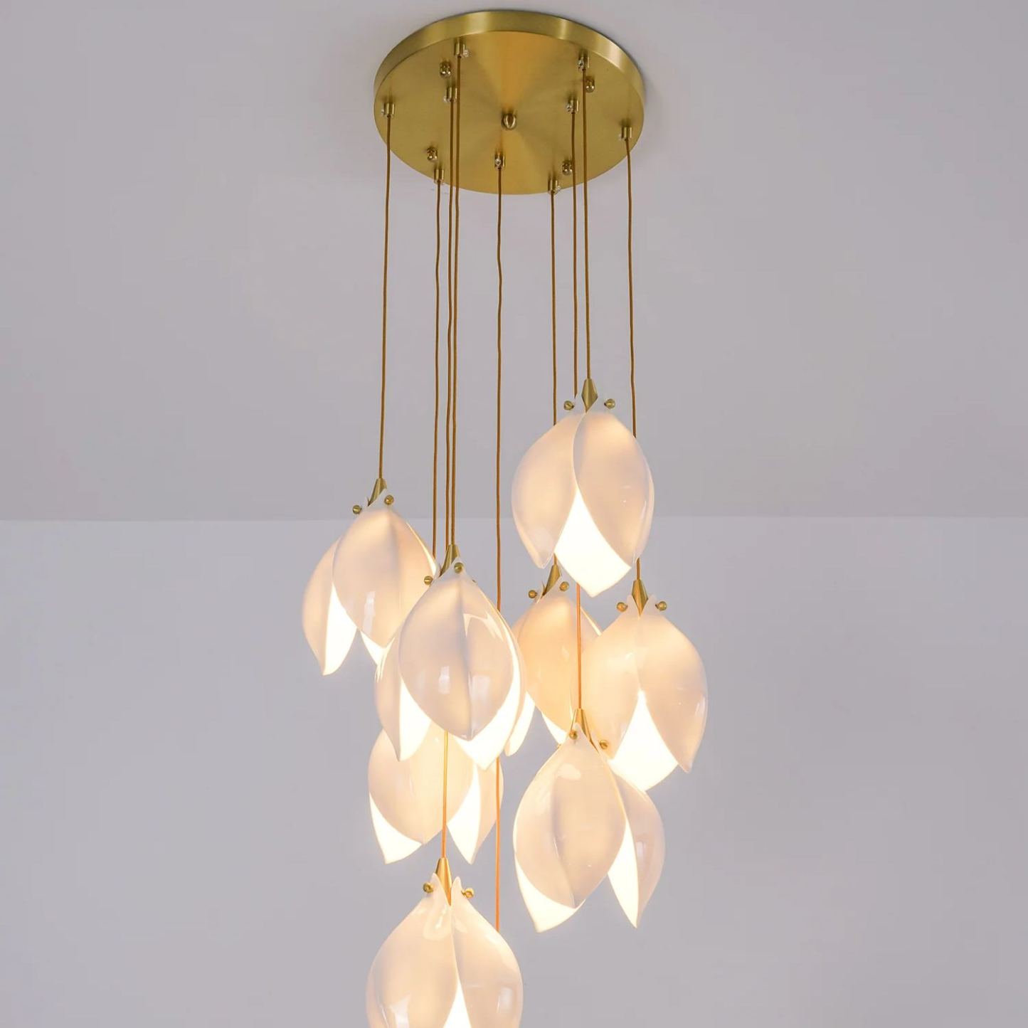 Carins Modern Unusual Ceramic Pendant Light Living Room Hallway