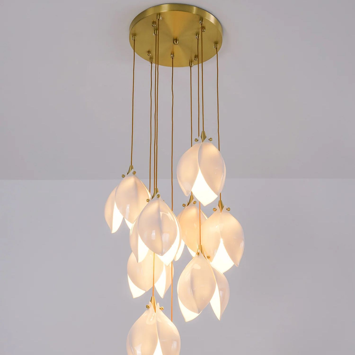 Carins Modern Unusual Ceramic Pendant Light Living Room Hallway