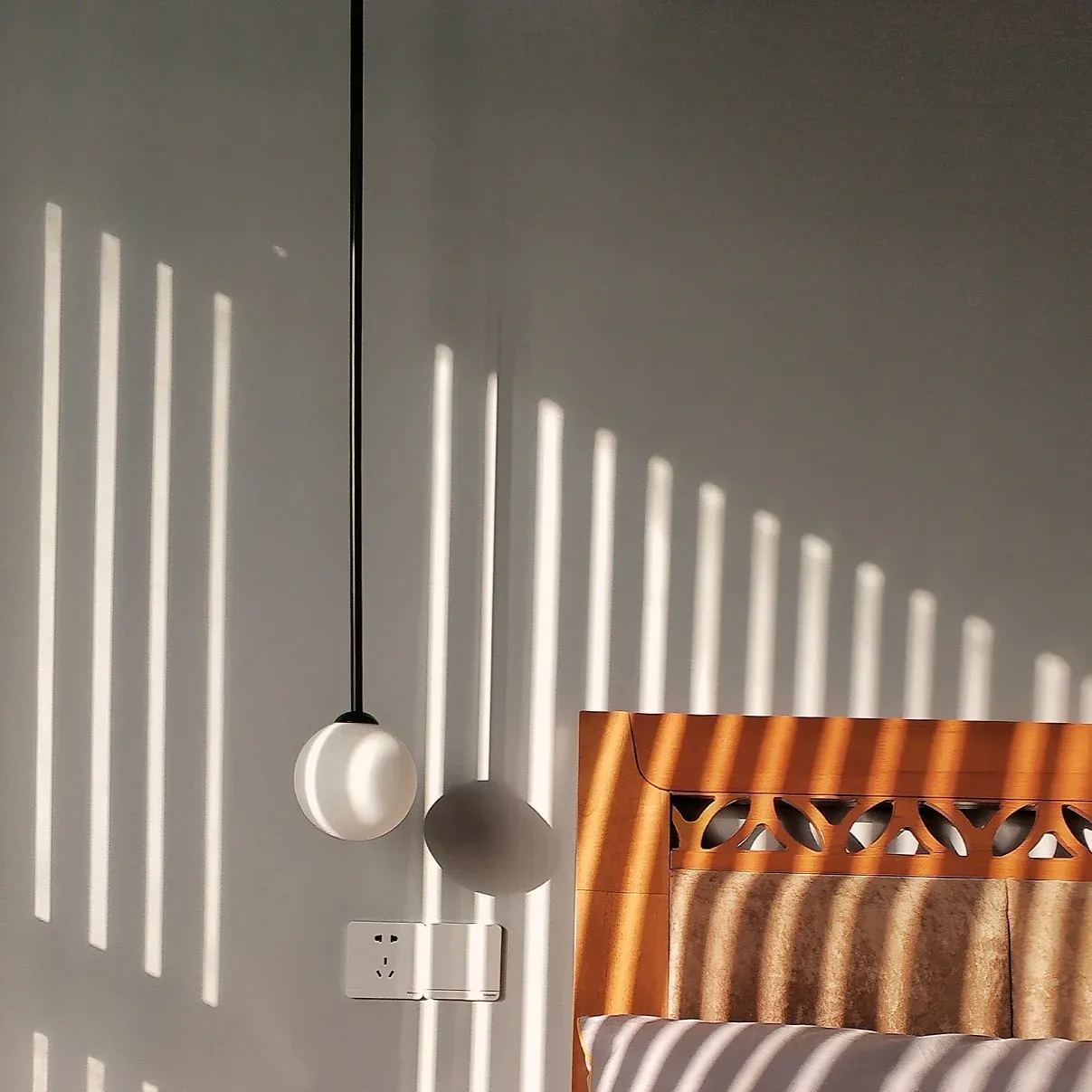 Hailie Modern Minimalism Glass Pendant Light Dining Room Bedroom