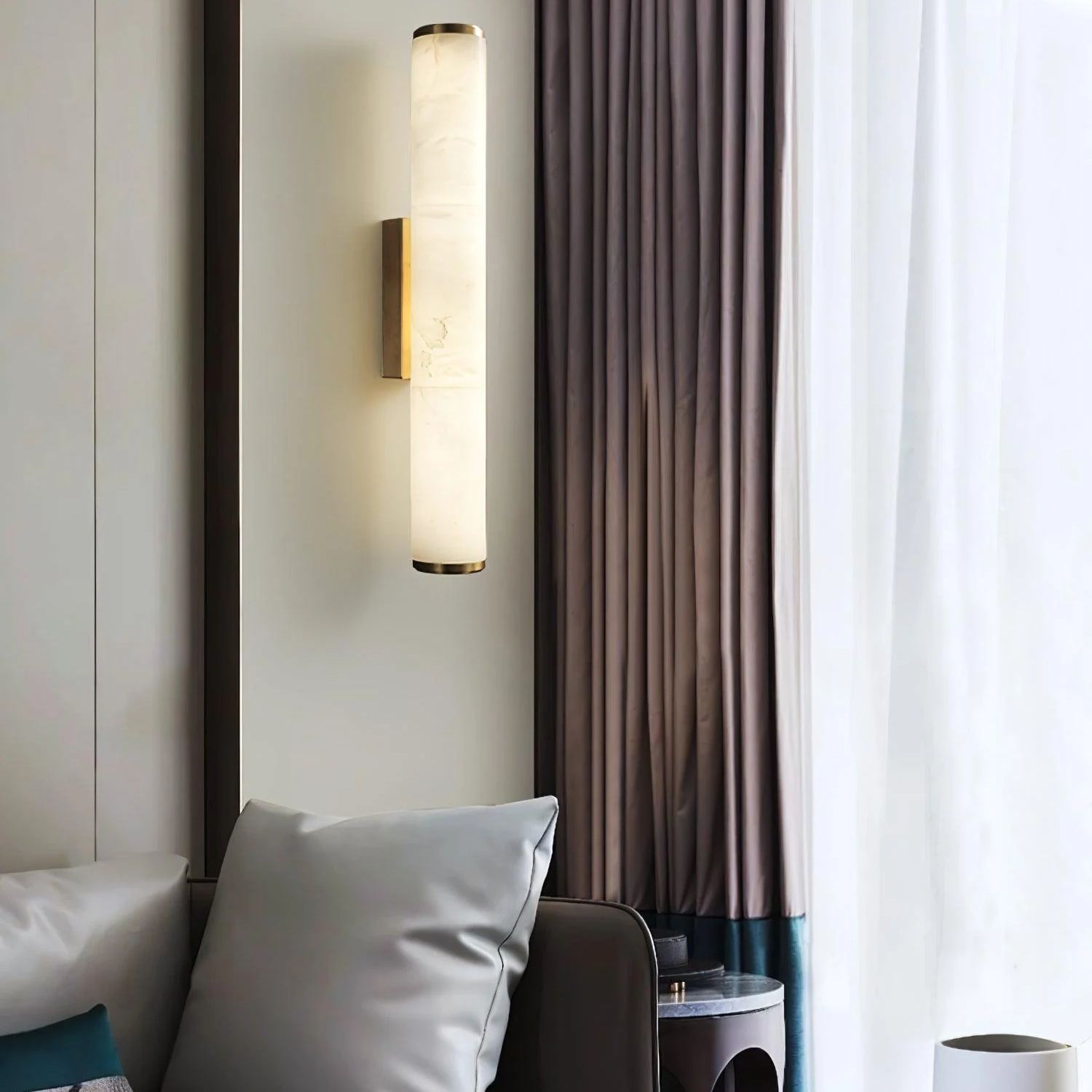 Alessio Modern Urban Metal Resin Wall Light Bedroom Living Room