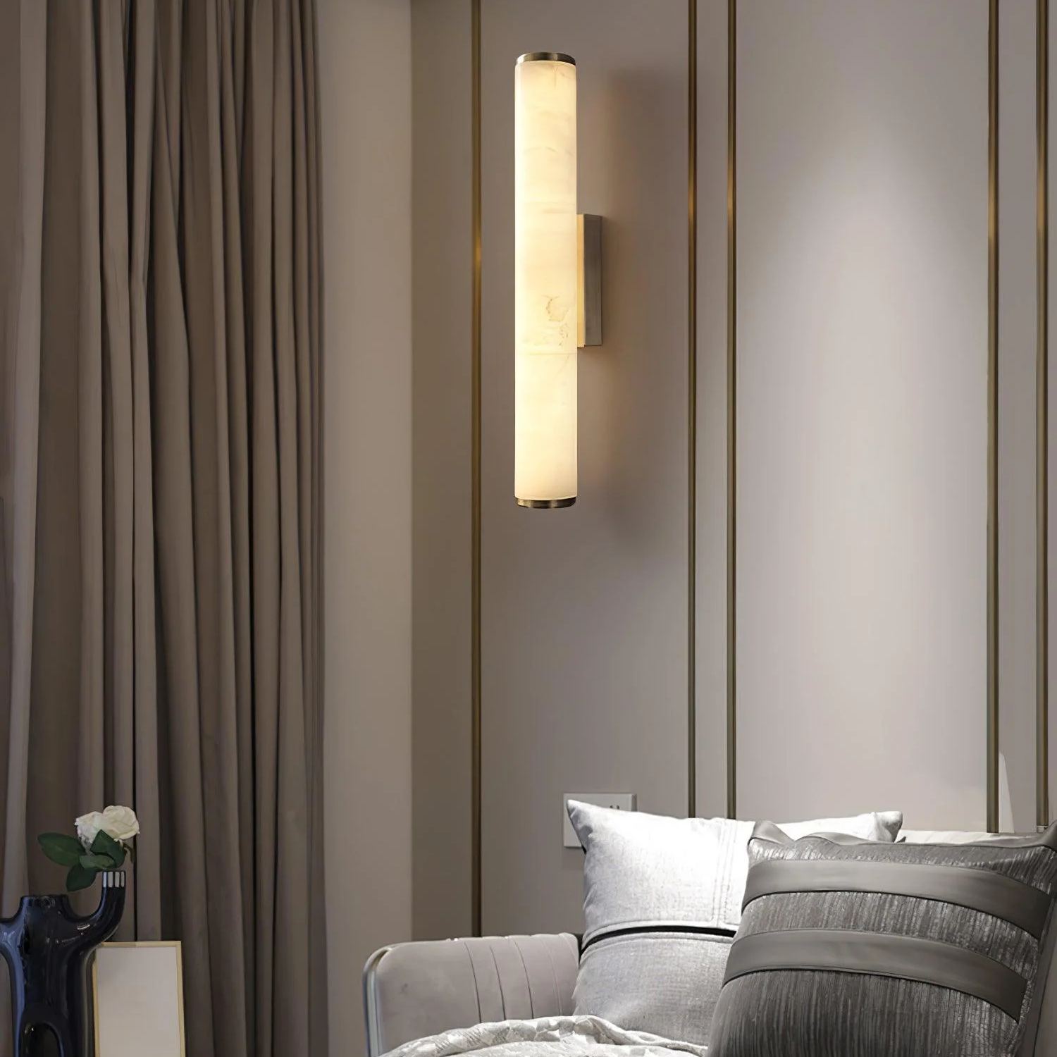 Alessio Modern Urban Metal Resin Wall Light Bedroom Living Room