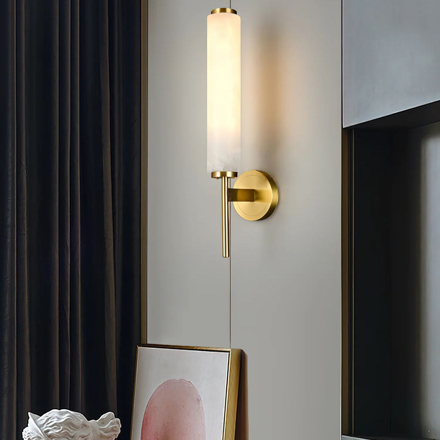Alessio Modern Unusual Resin Wall Light Bedroom Living Room Hallway