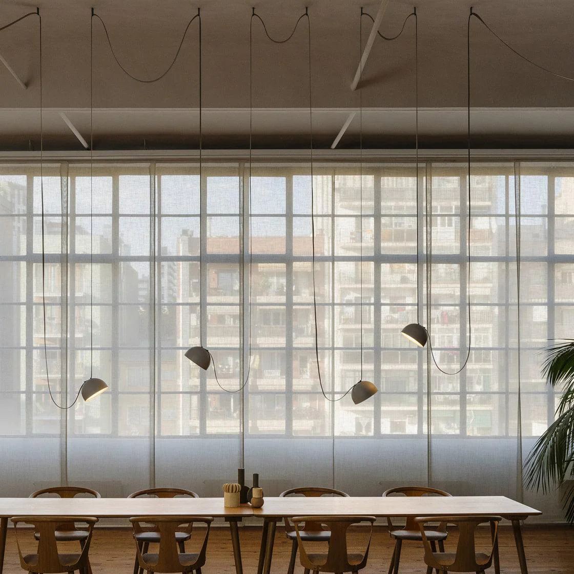 Valentina Modern Unusual Canvas Pentand Light Dining Living Room