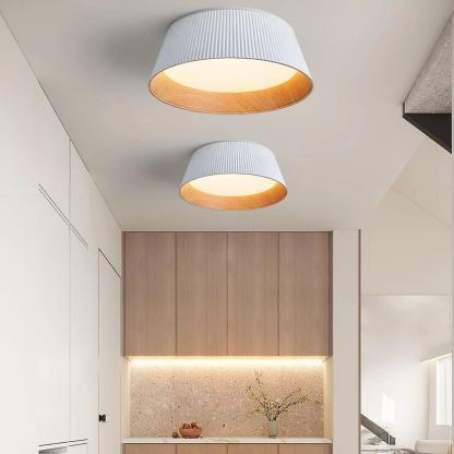 Ozawa Modern Minimalism Round Metal Ceiling Light Bedroom Hallway