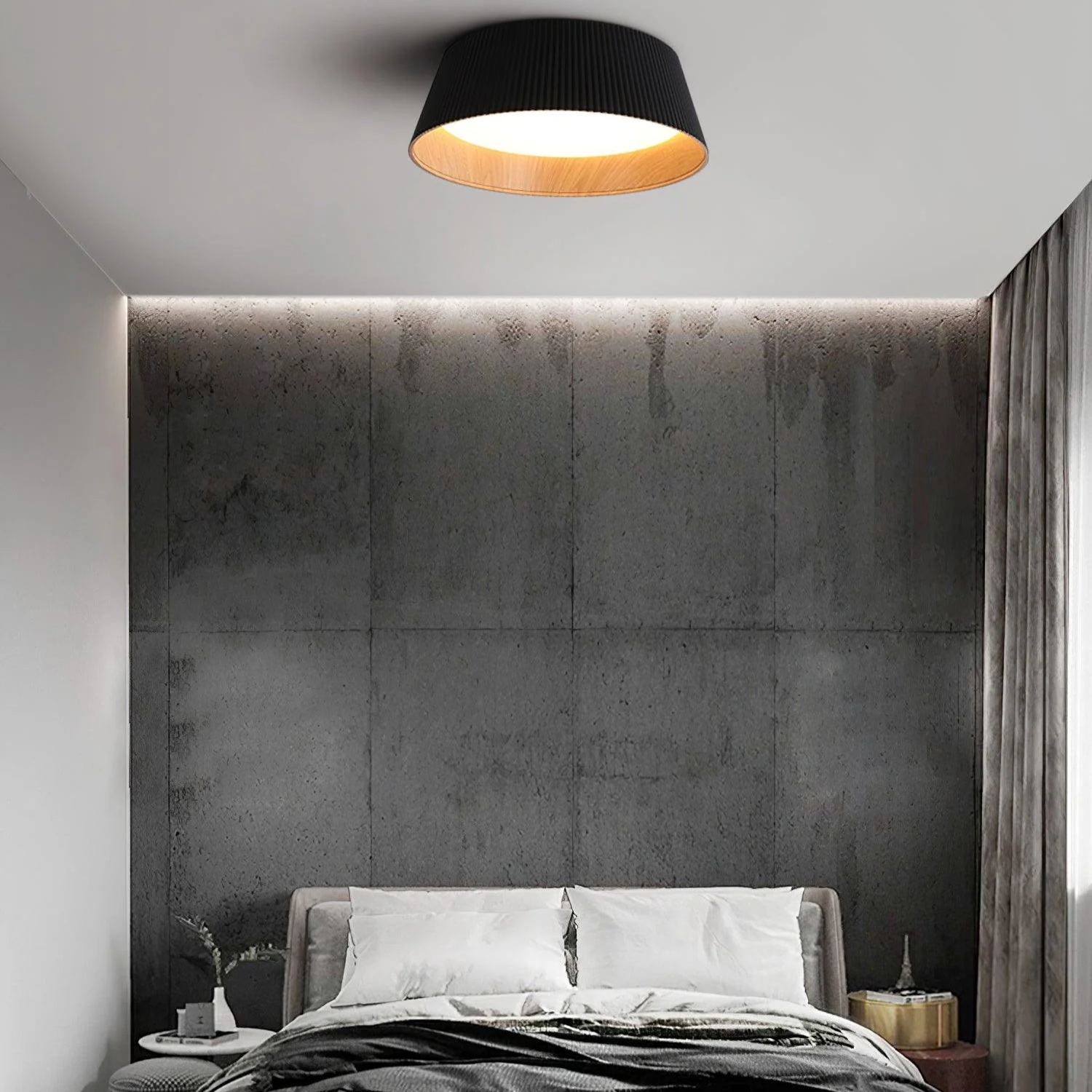 Ozawa Modern Minimalism Round Metal Ceiling Light Bedroom Hallway