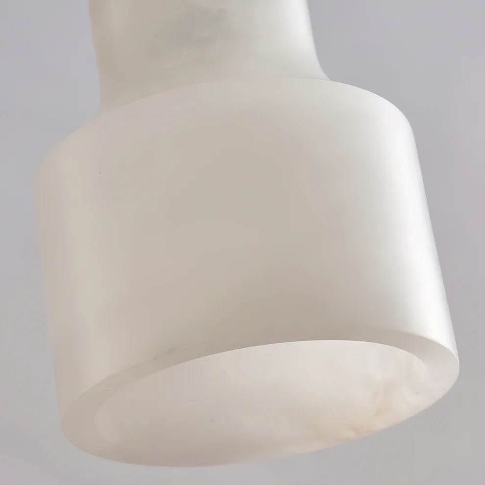 Ozawa Modern Round Metal Rasin Pendant Light Bedroom Dining Room