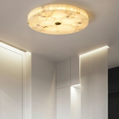 Byers Modern Minimalism LED Round Ceiling Lamp Metal  Resin Bedroom  Dining Room