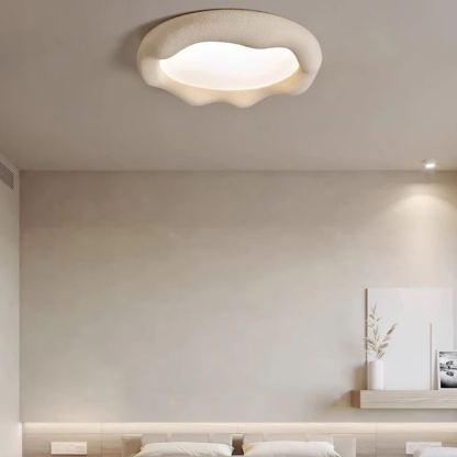 Quinn ceiling light in a serene bedroom, modern lighting