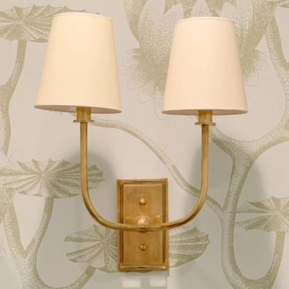 Alessio Vintage Classical Metal Fabric Wall Light Shades Bedroom Bathroom Hallway