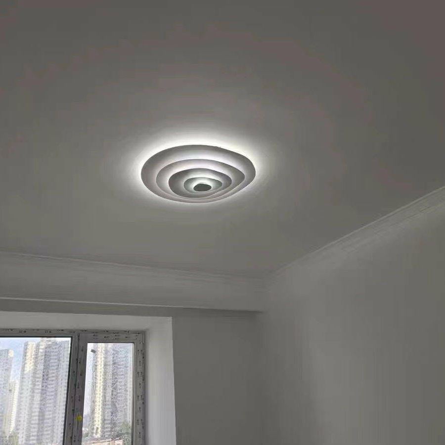 Quinn Moderno Ondulato Metallo Plafoniera Camera da letto Soggiorno