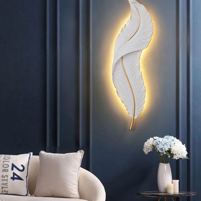 Ozawa Natural LED Resin Wall Lamp Dining Room Bedroom