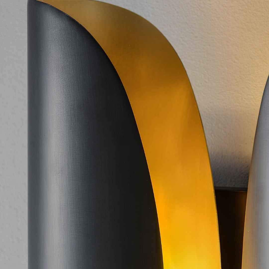 Orr Lampada da Parete Industriale in Ottone Metallo per Sala Pranzo Camera Soggiorno