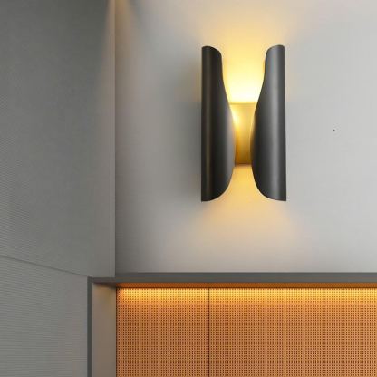 Orr Lampada da Parete Industriale in Ottone Metallo per Sala Pranzo Camera Soggiorno