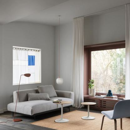 Hailie Moderno Rotondo Metallo Vetro Sospensione Camera da letto Sala da Pranzo