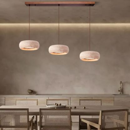 Ozawa Modern Round Cement Pendant Light Shades Bedroom Dining Room