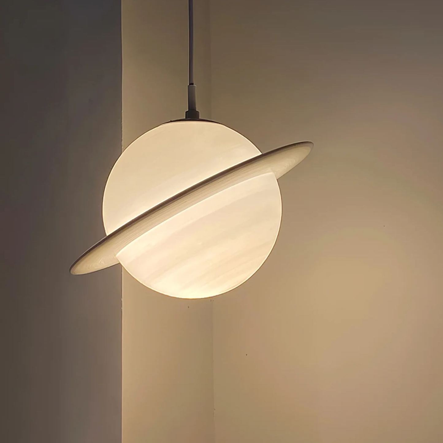Hailie Moderno Giove Rotondo Lampadario a sospensione Paralumi Camera da letto