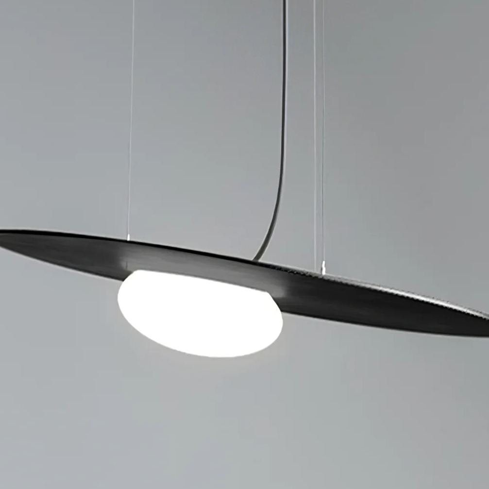 Hailie Moderno Rotondo Metallo Acrilico Lampadario a sospensione Camera da letto Sala da pranzo
