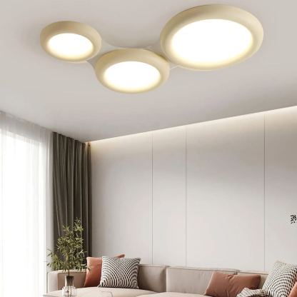 Quinn Moderno Rotonda LED Acrilico Plafoniera Camera da letto Soggiorno