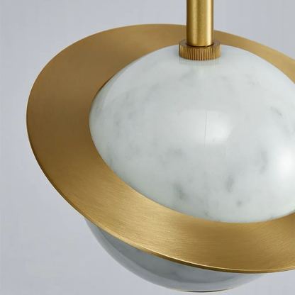 Valentina Modern Sphere Marble Pendant Light Bedroom Dining Room
