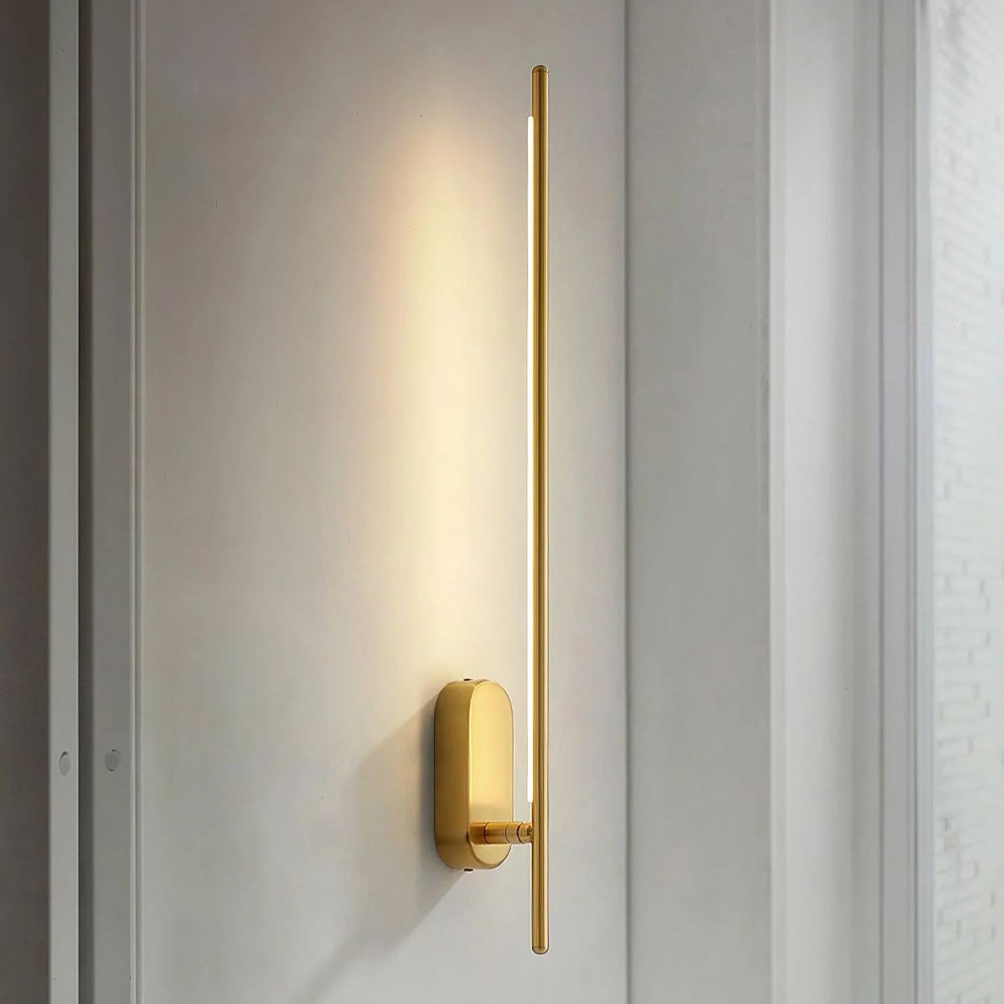 Edge Minimalismo Metallo Acrilico Lampada da Parete Camera da Letto Soggiorno