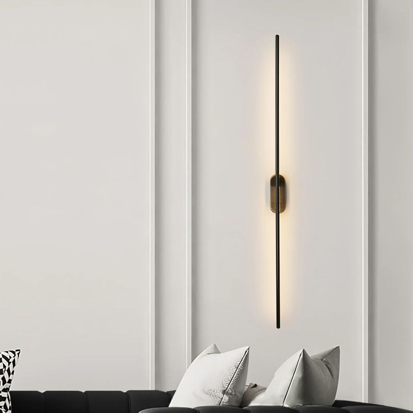 Edge Minimalismo Metallo Acrilico Lampada da Parete Camera da Letto Soggiorno