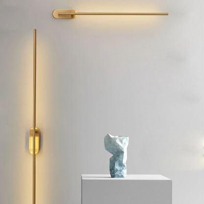 Edge Minimalismo Metallo Acrilico Lampada da Parete Camera da Letto Soggiorno