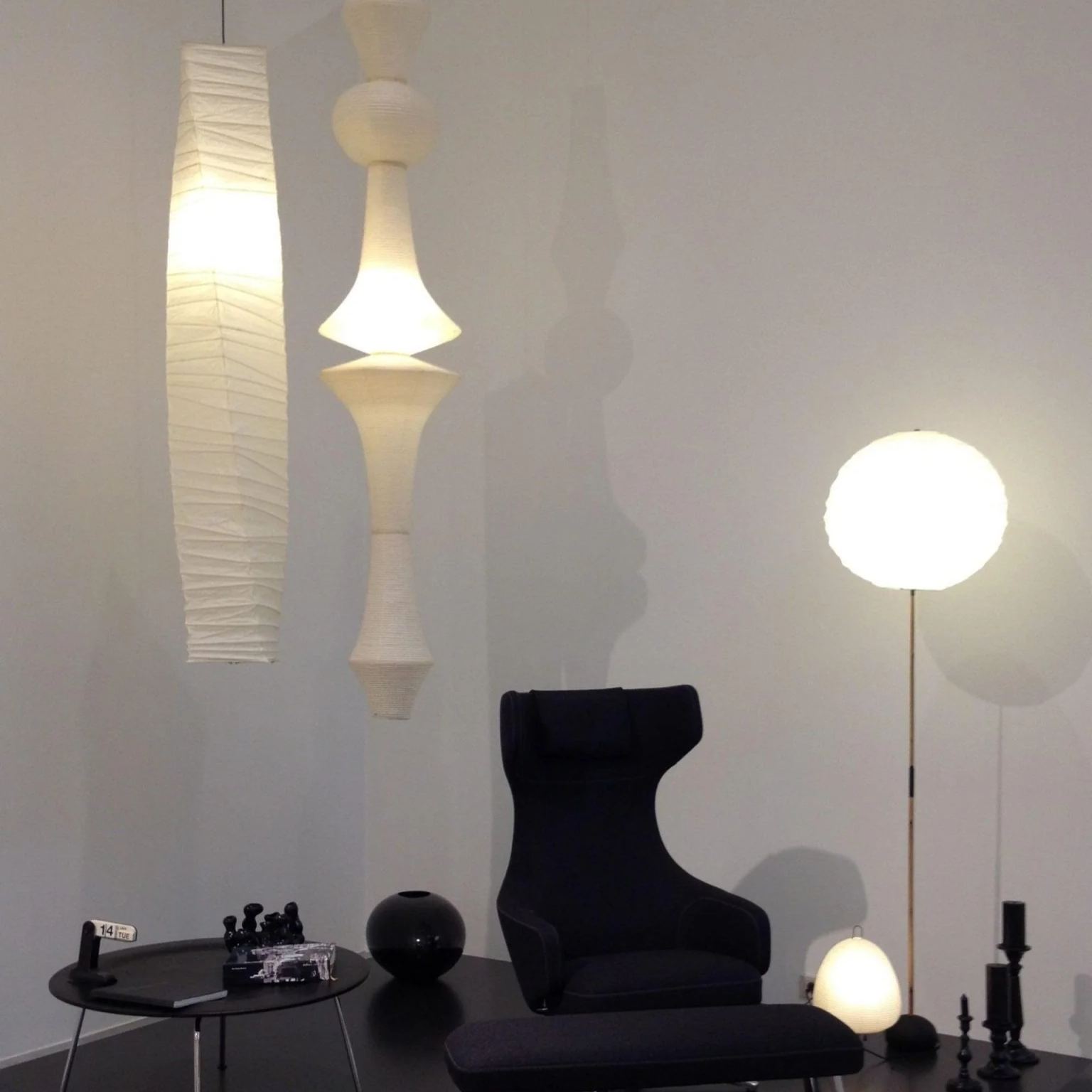 Renée Stile Geometrico Metallo Carta Lampada a Sospensione Camera da Letto Soggiorno