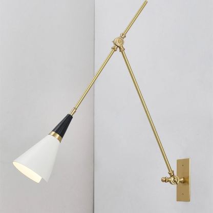 Alessio Moderno Urbano Metallo Lampada da parete Soggiorno Camera da letto Bagno