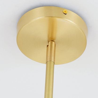 Valentina Modern Urban Brass Chandelier Living Dining Room