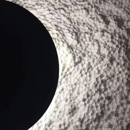 Byers Modern LED Round Resin Wall Lamp Bedroom  Dining Room