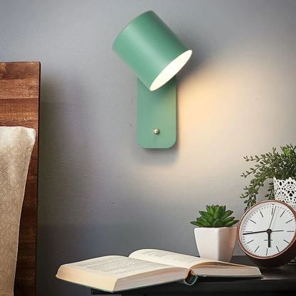 Edge Modern Minimalism Metal Wall Light Bedroom Hallway Study Room