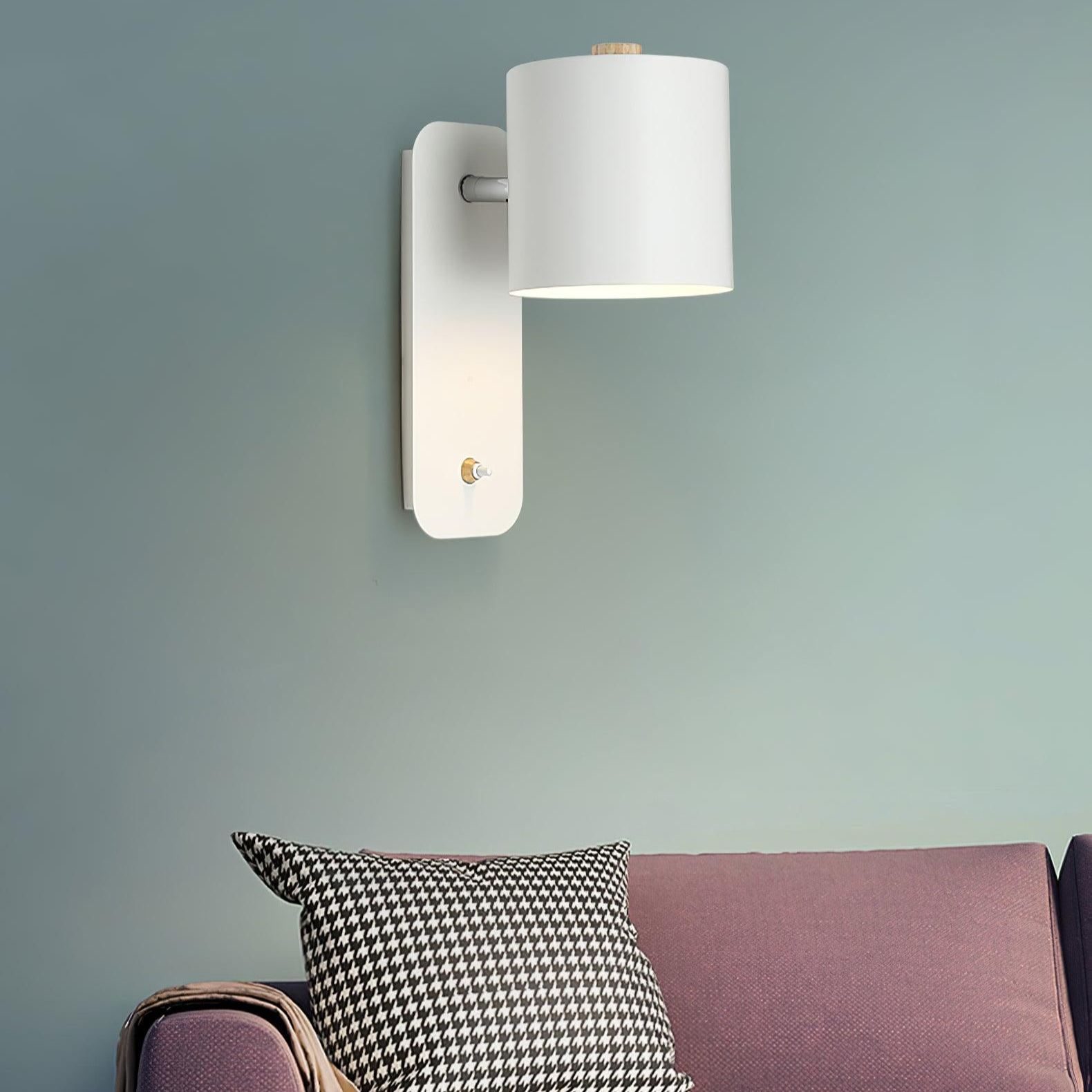 Edge Modern Minimalism Metal Wall Light Bedroom Hallway Study Room