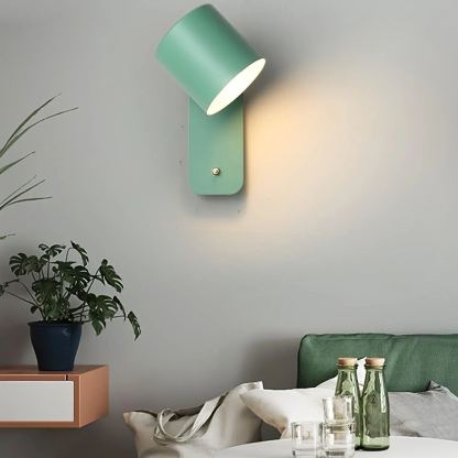 Edge Lampada da Parete Metallica Moderno Minimalista per Camera da Letto Corridoio Studio