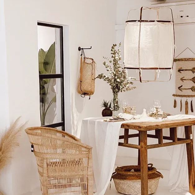 Ozawa Lampadario in Tessuto Stile Cottage Moderno per Soggiorno Sala da Pranzo Camera da Letto