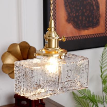 Alessio Vintage Luxury Glass Pendant Light Shades Dining Room Bedroom