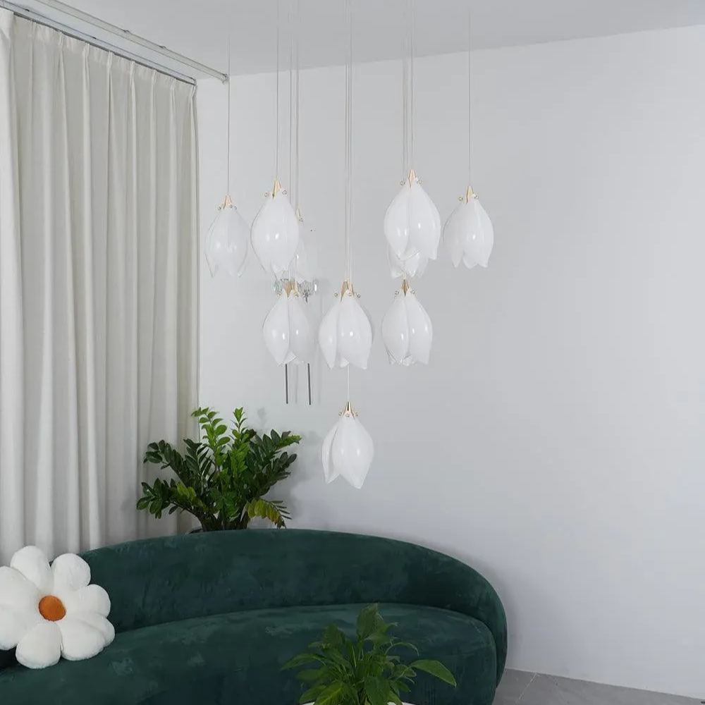 Carins Moderna Insolita Ceramica Lampada a sospensione Soggiorno Corridoio