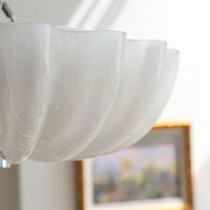 Quinn Modern Round Glass Ceiling Light Shades Bedroom Living Room