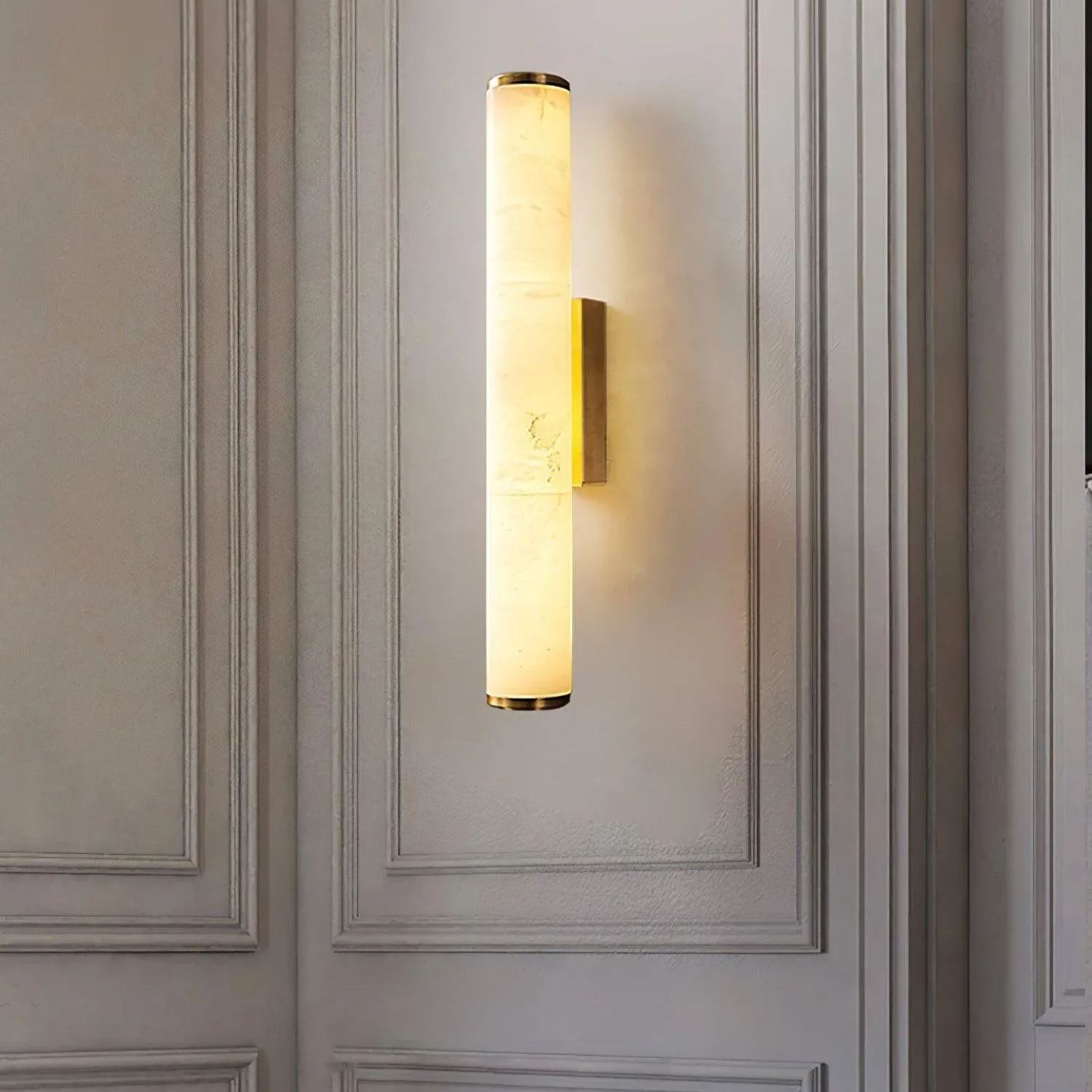 Jade Moderna Urbana Metallo Alabaster Lamapada da Parete Camera da letto Soggiorno