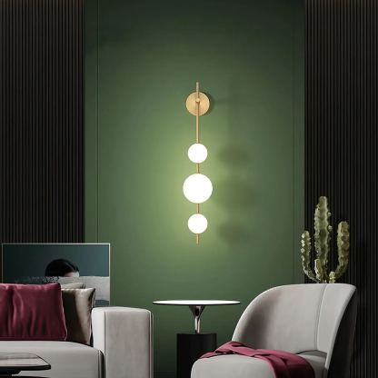 Edge Minimalismo Metallo Vetro Plastica Lampada da Parete Camera da Letto Soggiorno