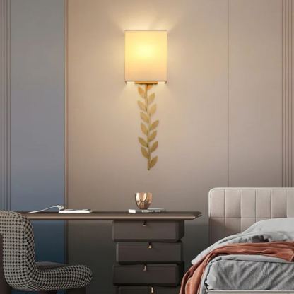Valentina Moderno Minimalismo Metallo Tessuto Applique Camera da letto Sala da pranzo