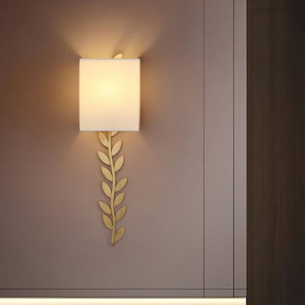 Valentina Moderno Minimalismo Metallo Tessuto Applique Camera da letto Sala da pranzo
