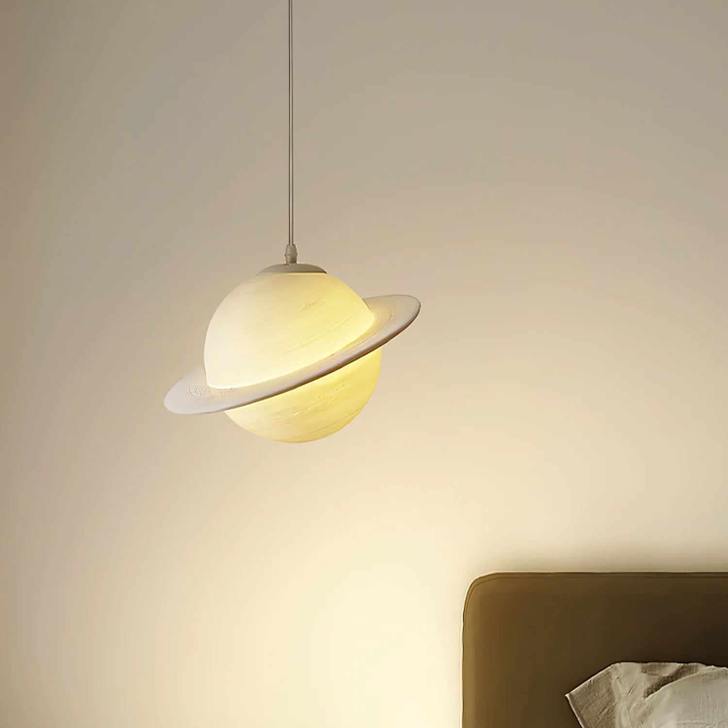 Hailie Moderno Giove Rotondo Lampadario a sospensione Paralumi Camera da letto