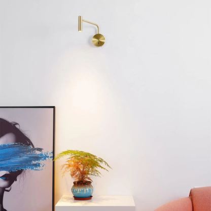 Orr Applique LED Minimalista Moderna Metallo Camera Studio