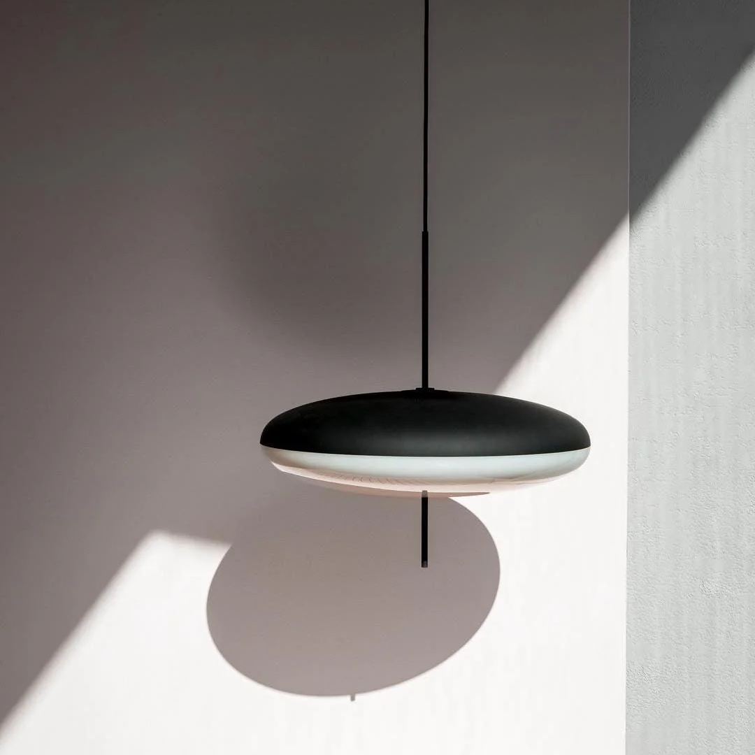 Leilani Nordico LED Moderna Lampada a Sospensione Ovale Singola Bianco