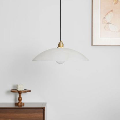 Jade Minimalismo Metallo Alabaster Lampada a Sospensione Camera da Letto Soggiorno