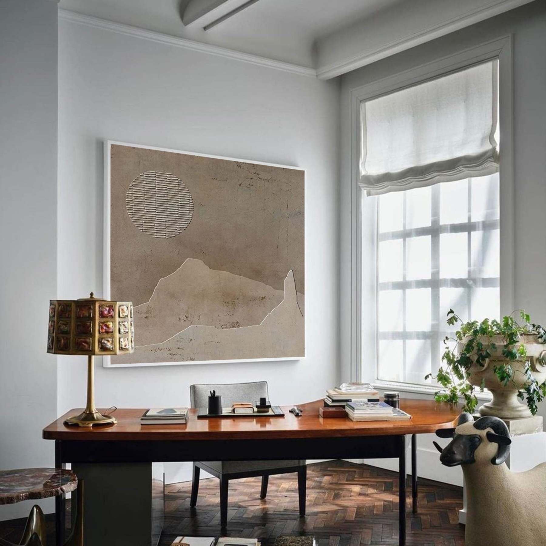 Wabi-Sabi Arte Minimalista #MS077